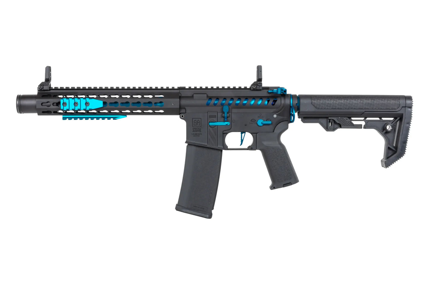 Specna Arms SA-E40-L EDGE™ Light Ops Stock HAL ETU™ Blue ASG Carbine