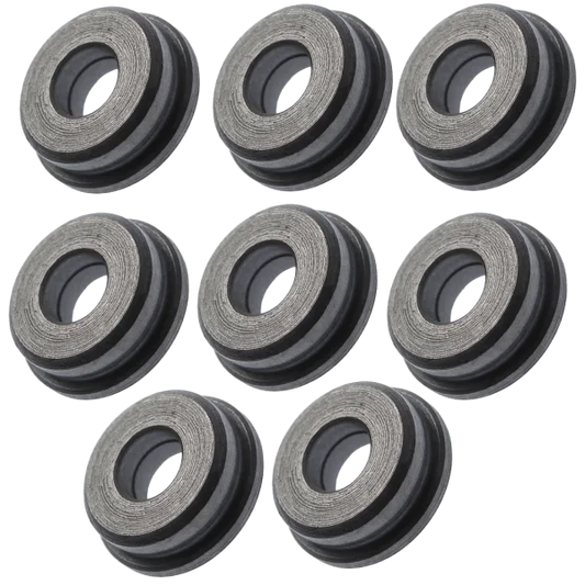 Boccole piene in acciaio da 7 mm auto lubrificanti lavorate dal pieno in CNC per Dragunov SVD CYMA (BPSVD)