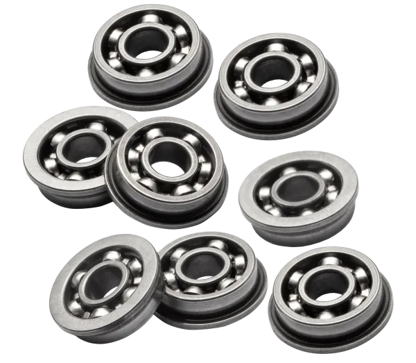 Boccole in acciaio da 8 mm cuscinettate aperte prodotte appositamente per VFC MP7 (BCMP7+)