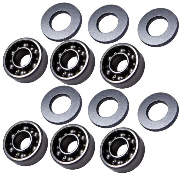 Boccole da 8 mm cuscinettate aperte per A&K MINIMI / M60 / MK43 (B8M60)