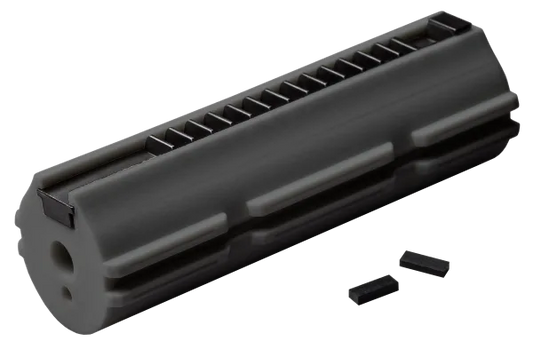 Pistone ZERO-SHOCK in tecnopolimero caricato fibra di carbonio full metal rack 14 denti Fps (PM04CF)