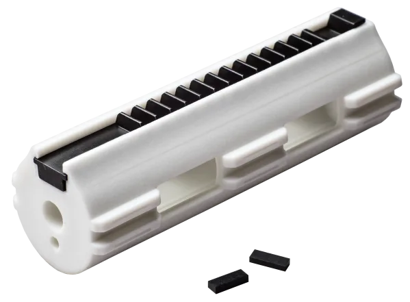 Pistone ZERO-SHOCK alleggerito con cremagliera rinforzata full metal rack 14 denti Fps (PM03+)
